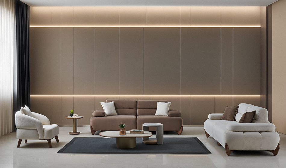 Hermes Koltuk Takımı 3+3+1