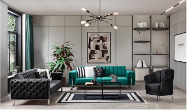 Elegance 1 Koltuk Takımı 3+3+1 